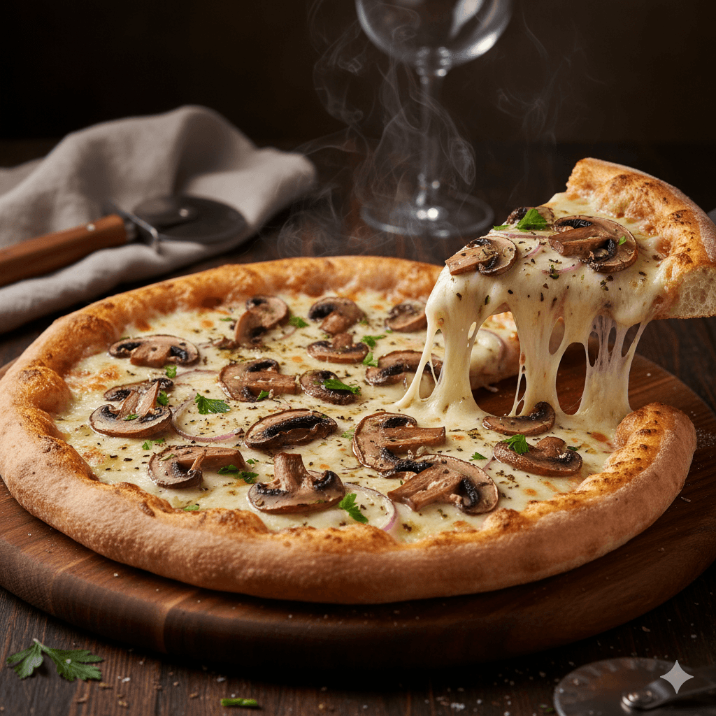 Mushroom Pizza